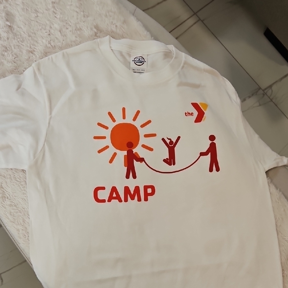 YMC Camp White T-Shirt